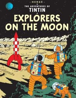 tintin explorers on the moon